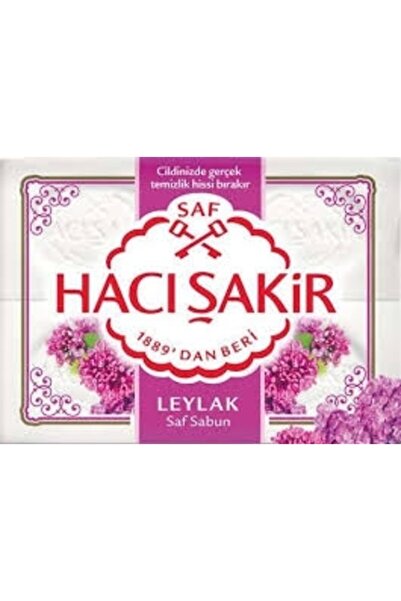 Hacı Şakir صابون الحمام الأبيض ليلك 600 غرام