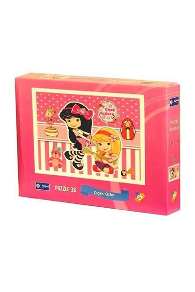 Altun Puzzle 36 Pieces Flower Girls Man Games 24*34 Cm