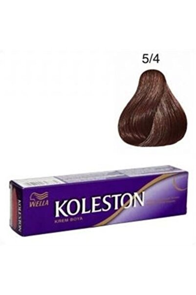 Wella Koleston Tüp Boya 5/4 Açık Kestane