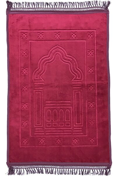 Yurdakul Covoraș de rugăciune de pluș de lux, cu talpă groasă, anti-alunecare