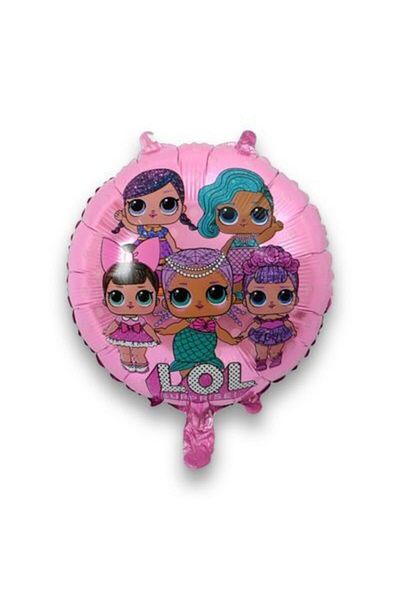 MFM Lol Doll Foil Balloon Pink 18 Inch