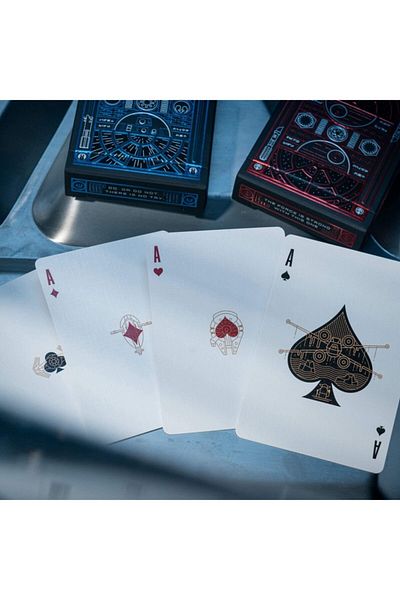 Theory11 Theory 11 Star Wars Dark Side Blue Playing Cards