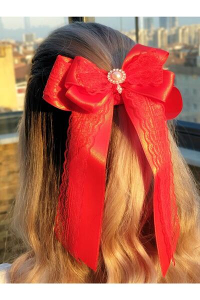 Melkady Aksesuar Μηχανική πόρπη με φουλάρι με φιόγκο Melkady 174a Vintage