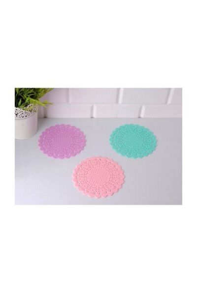 Palmiye Home Silicone Trivet Set of 2 Pot-pan-teapot Coasters