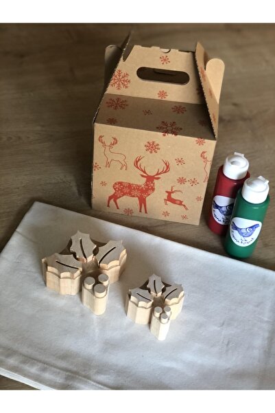 Hayat Ağacı Atölyesi Runner/ Kokina Tahta Baskı Hobi Kiti