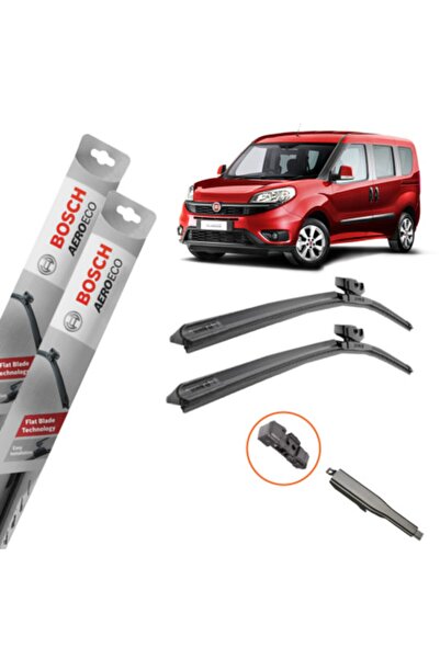 Bosch Fiat Doblo Muz Silecek Takımı Ön Aeroeco 2010-2020