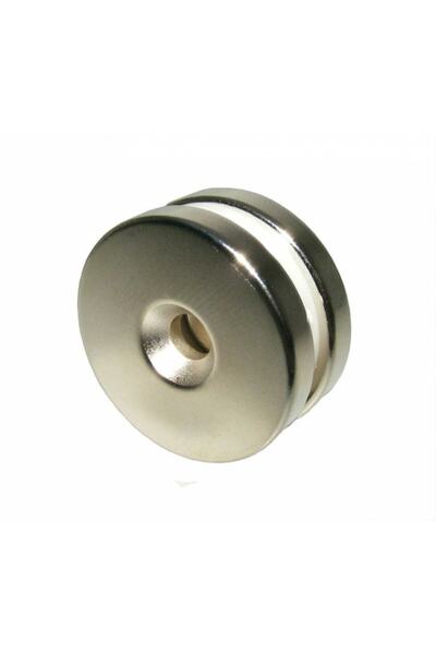 Dünya Magnet 3 Adet D30x10/5,5x5mm Havşa Delikli Güçlü Neodyum Mıknatıs(3'lü ...
