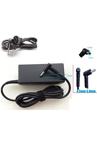 ATAELEKTRONİK Hp Adaptör 65w Mavi Uç 19.5v 3.33a Laptop Şarj Aleti Cihazı Ada...