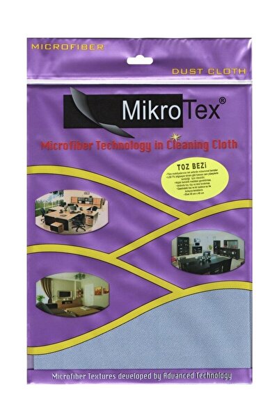Mikrotex (12 Adet) Mikrofiber Toz Bezi Mobilya Ve Cam Temizlik Bezi 40x50 Cm.