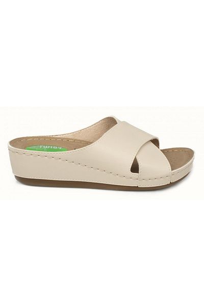 Twigy Ss0681 Tw Γυναικείες Παντόφλες Sena Beige