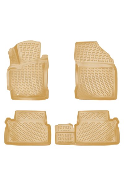 Rizline Toyota Auris 2013 Sonrası 3d Bej Havuzlu Paspas