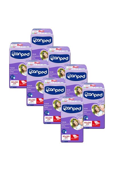 Canped Mattress Protector 80x180 cm 10 pcs(8 Pack=80 Pieces)