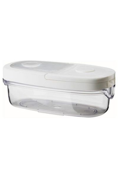 IKEA White Storage Container with Lid - 8X6 Cm, 1 Piece