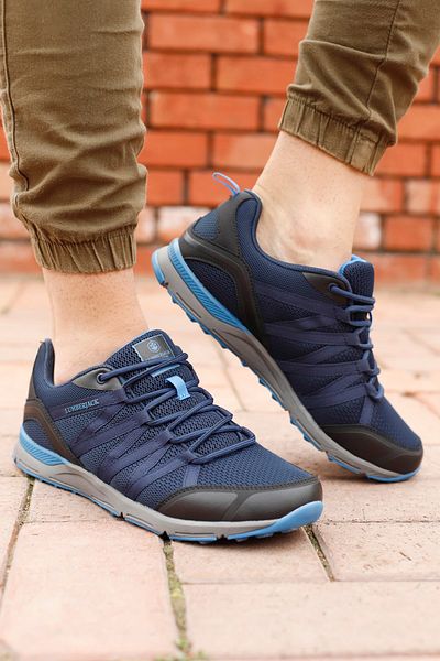 lumberjack Men's Navy Blue Orthopedic Sneakers