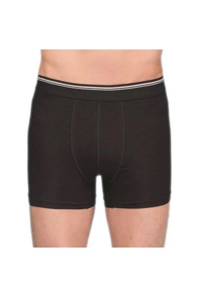 Muraty Men's Black Lycra Boxer Pack of 12
