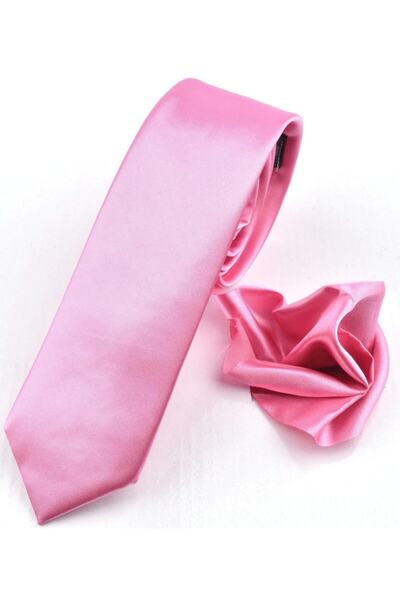 Ruben Cardin ربطة عنق باللون الوردي الفاتح