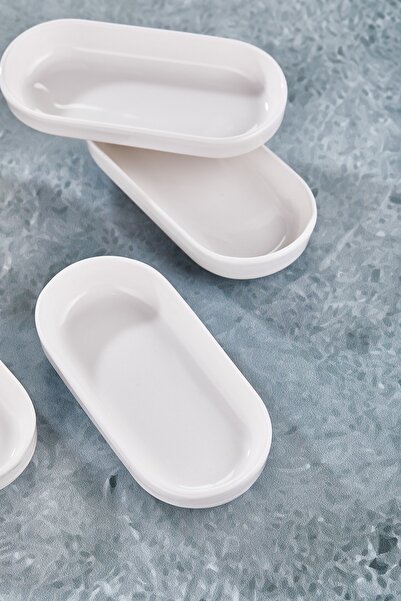 Deva Seramik 1St Class Ceramic 4-Piece Salda Breakfast Sauce Bowl Kayak