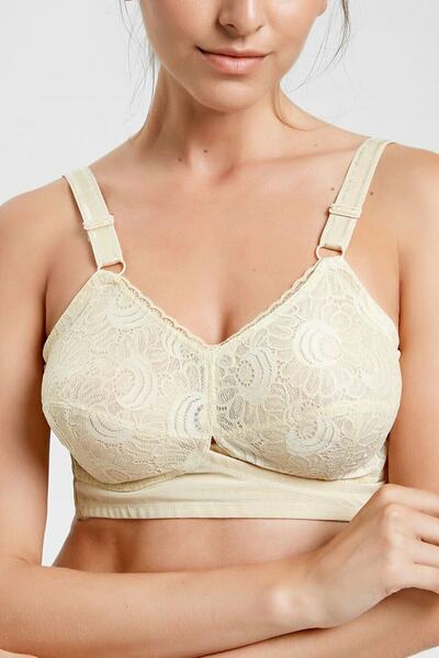 MOONLİGHT Kadın Ten Dantelli Toparlayıcı Sütyen