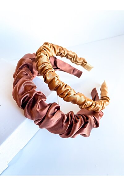 CSR AKSESUAR Set de 2 coroane clasice din satin