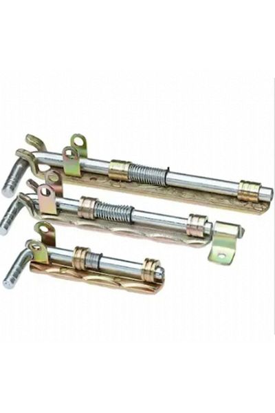 Asil Spring Loaded Wrought Iron Door Slider 15 Cm (150 Mm)