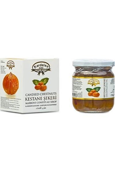 Kardelen Bursa Cam Kavanoz Kestane Şekeri- 250 G