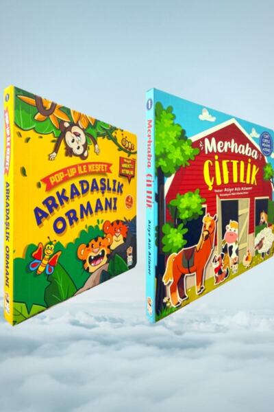 Sincap Kitap Arkadaşlık Ormanı / Pop-up Ile Keşfet Hikayeli Hareketli - Merhaba Çiftlik Cırt Cırtlı Hikaye Kitap
