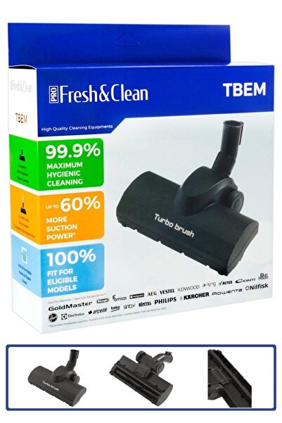 Pro Fresh & Clean Cap de aspirație turbo compatibil Black & Decker Vb 2000