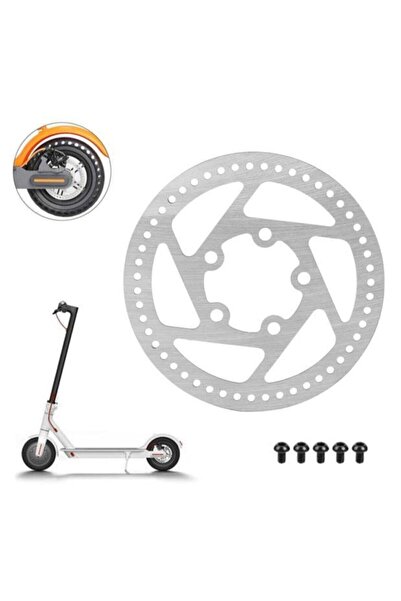 Genel Markalar M365 Elektrikli Scooter Için Arka Teker Fren Diski 110mm 5 Delik