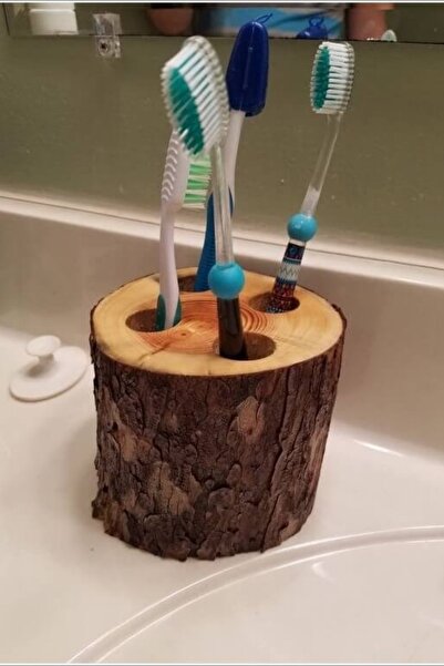 Alyones Doğal Meşe 4'lü Diş Fırçası Tutacağı 19012022