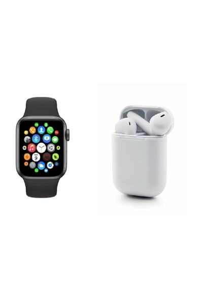 Han-S Bilişim Xiaomi Redmi Note 9 Pro Uyumlu Siyah Watch 6 Series Akıllı Saat...