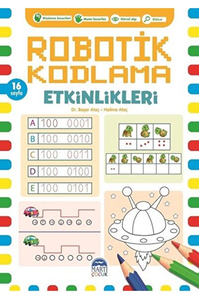 Martı Yayınları أنشطة البرمجة الروبوتية - 9 مشابك نجاح
