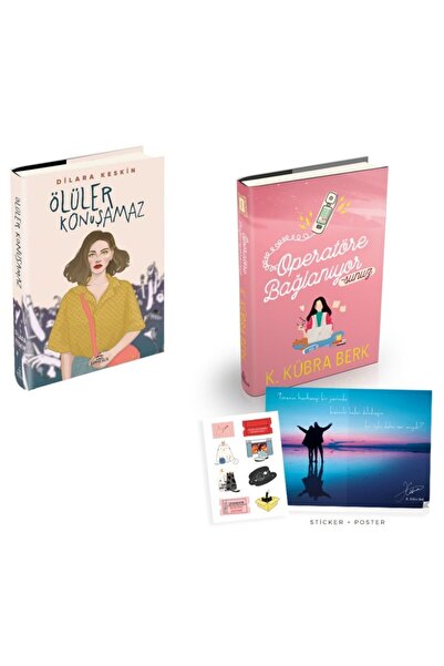 Ephesus Yayınları En Çok Okunan 2 Ciltli Kitap Set Ölüler Konuşamaz,operatöre...