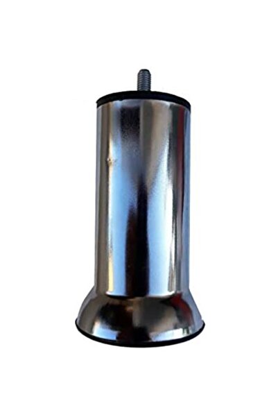 ÖZGEN 12cm Metal Tombul (4 Adet) Baza Koltuk Kanepe Çekyat Ayak Kalın Metrik