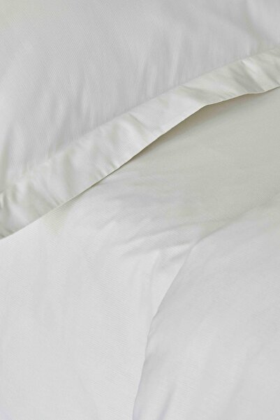 Karaca Home Повернутись до базового білого двоспального підковдри з 100 бавовни