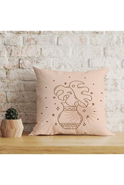 LadiesHome Husă decorativă pentru pernă cu două fețe, digitală, cu imprimeu d...