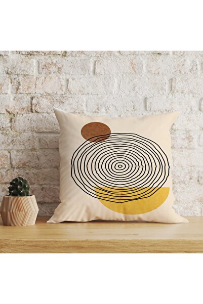 LadiesHome Husă decorativă pentru pernă cu două fețe, digitală, cu imprimeu d...