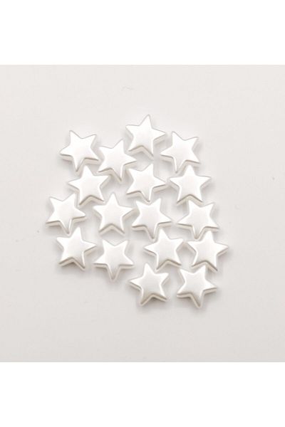yiğit aksesuar Star Model Pearl Beads - 20 Pieces