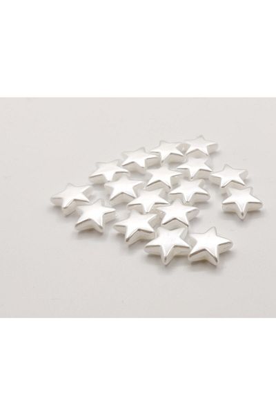 yiğit aksesuar Star Model Pearl Beads - 20 Pieces