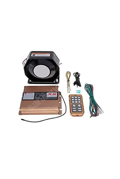 ARW Profesyonel Uzaktan Kumandalı Megafonlu Siren Seti 200w