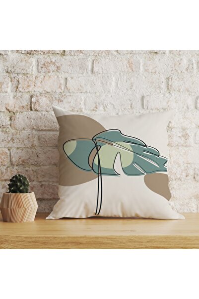 LadiesHome Husă decorativă pentru pernă cu două fețe, digitală, cu imprimeu d...