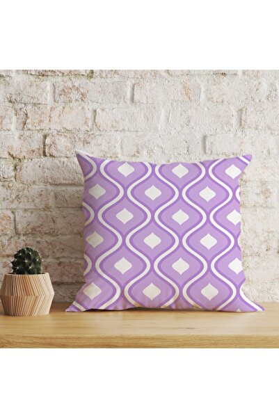 LadiesHome Husă decorativă pentru pernă cu două fețe, digitală, cu imprimeu d...