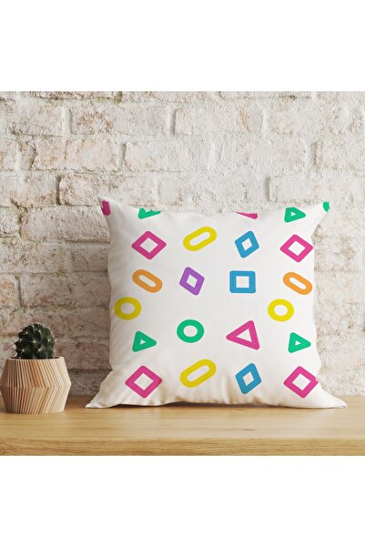 LadiesHome Husă decorativă pentru pernă cu două fețe, digitală, cu imprimeu d...