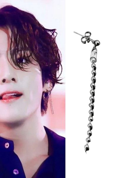 Kpop Dünyasi Silver Color Earring 3