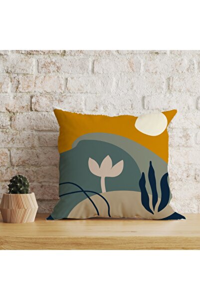 LadiesHome Husă decorativă pentru pernă cu două fețe, digitală, cu imprimeu d...