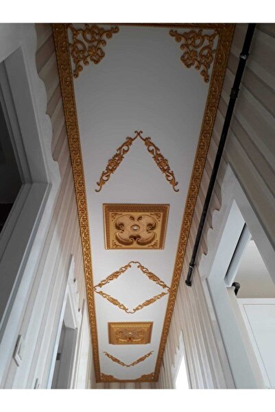 Genel Markalar Decogold Altın Kare Saray Tavan 60x60 cm