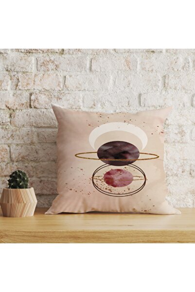 LadiesHome Husă decorativă pentru pernă cu două fețe, digitală, cu imprimeu d...