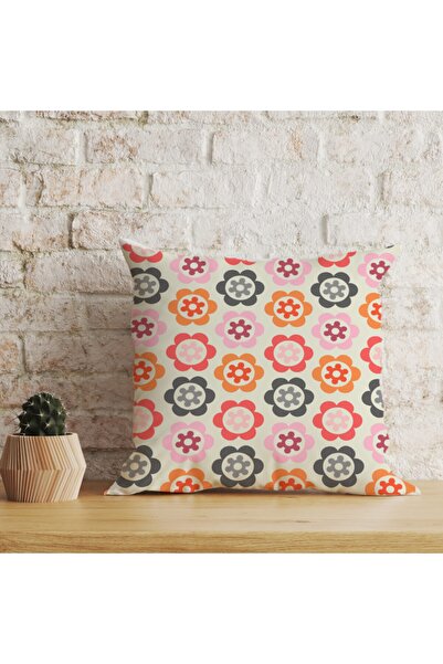 LadiesHome Husă decorativă pentru pernă cu două fețe, digitală, cu imprimeu d...