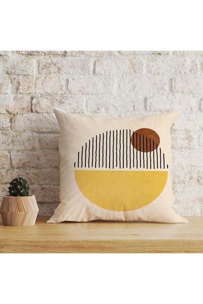 LadiesHome Husă decorativă pentru pernă cu două fețe, digitală, cu imprimeu d...