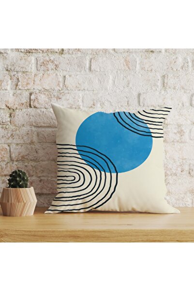 LadiesHome Husă decorativă pentru pernă cu două fețe, digitală, cu imprimeu d...