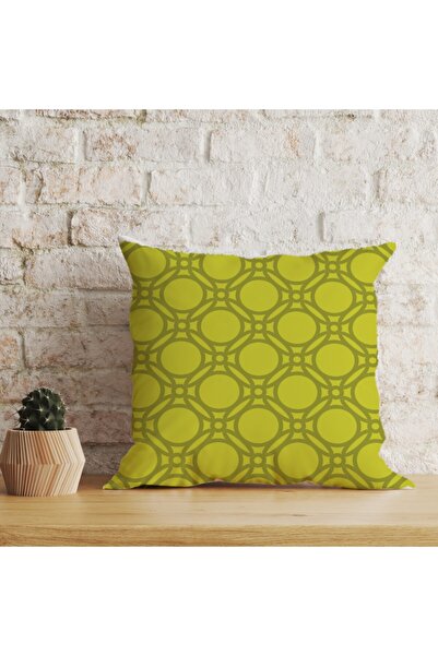 LadiesHome Husă decorativă pentru pernă cu două fețe, digitală, cu imprimeu d...